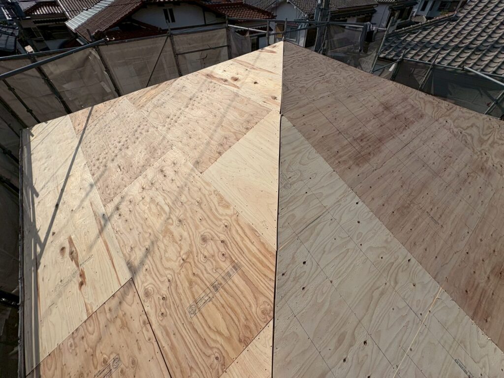 屋根地補強